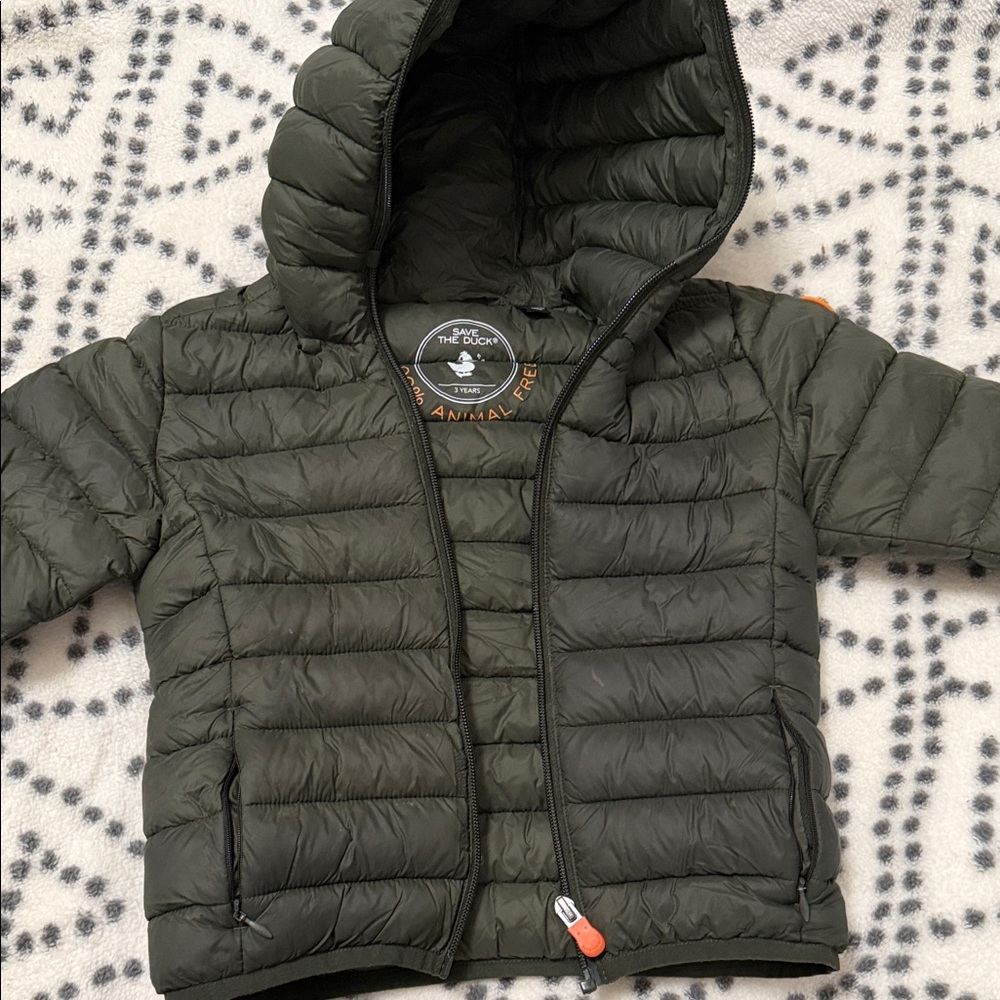 SAVE THE DUCK Kids Olive Puffer Jacket